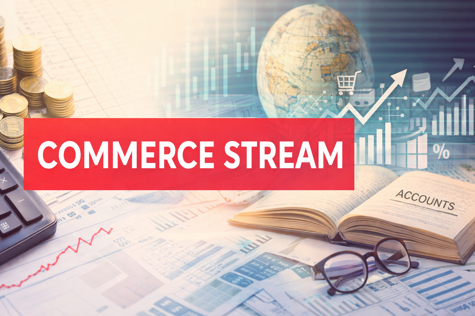 Commerce Stream Background