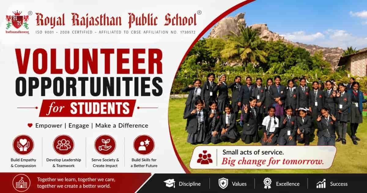 Volunteer opportunities for students