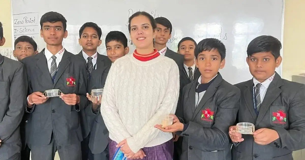 Safe school buses at Royal Rajasthan Public School