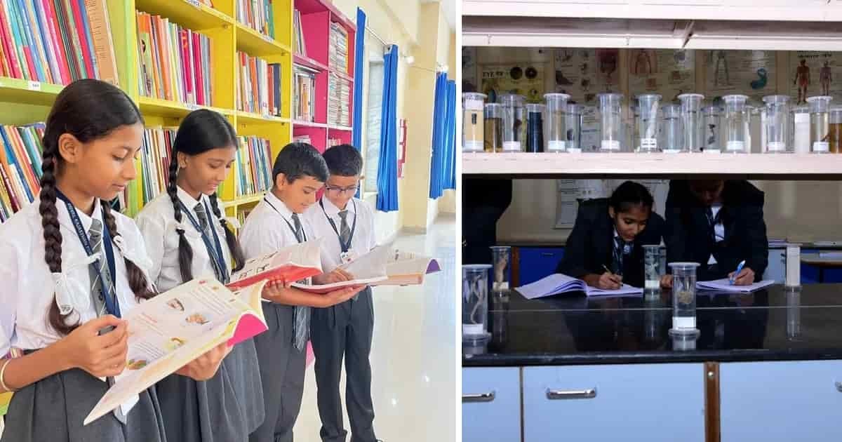 Laboratories and classrooms in Rajasthan schools