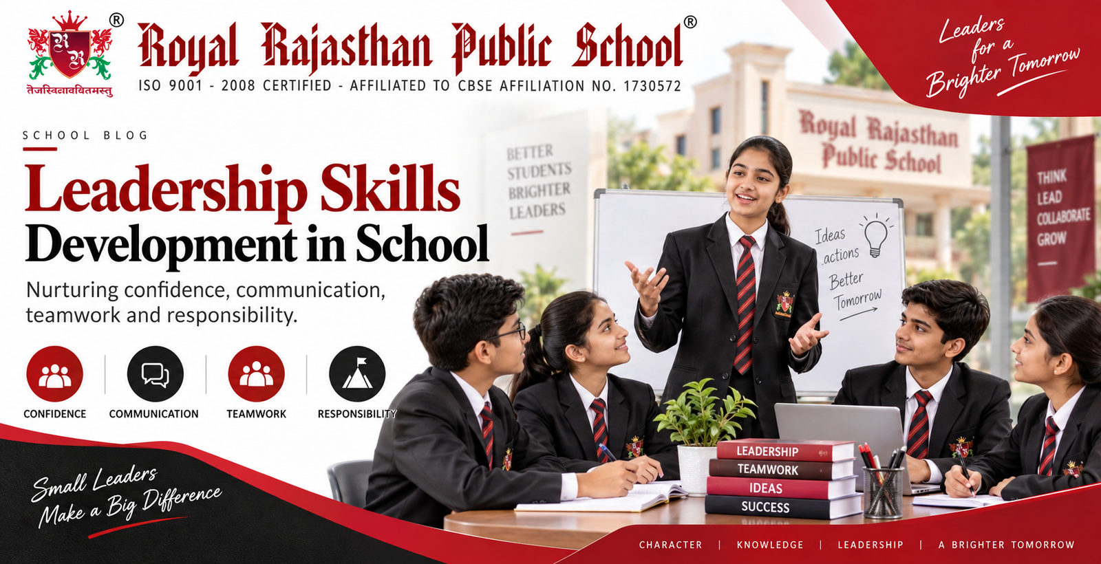 Leadership skills development in school