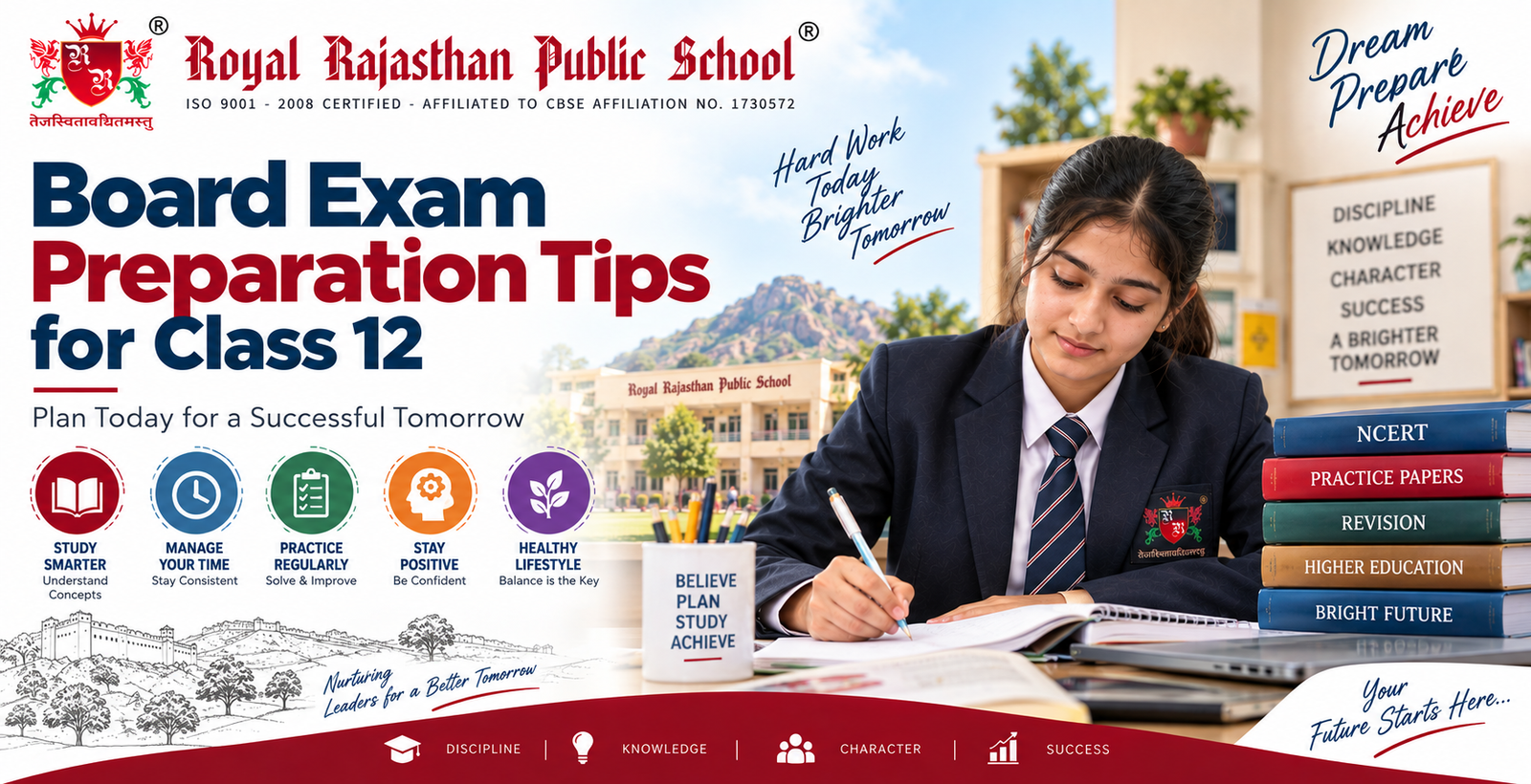 Board exam preparation tips for class 12